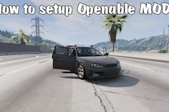 custom beamng car tuning server setup real life map track