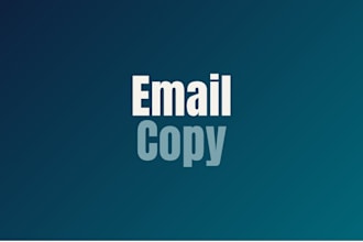 write professional email copy for your business