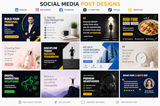 design linkedin posts and carousels