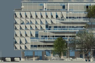 design and render building facades and elevations