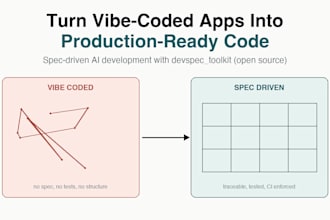 turn your ai generated vibe coded app into a production ready codebase