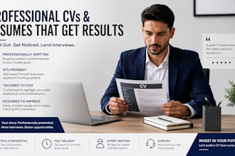 write a professional, ats optimized resume and CV