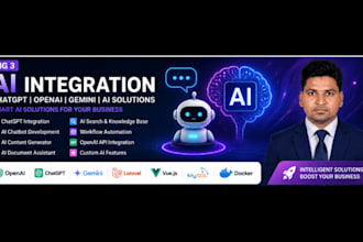 integrate chatgpt into your laravel or vuejs application