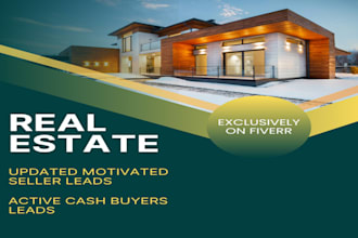 real estate motivated seller active cash buyers with skip tracing