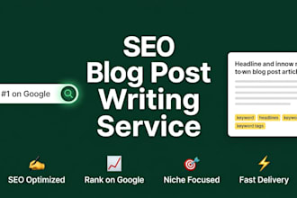 seo blog writing for you