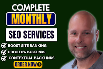 monthly off page SEO, white hat link building and high authority backlinks