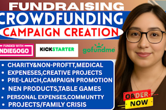 create and optimize your crowdfunding campaign for gofundme kickstarter