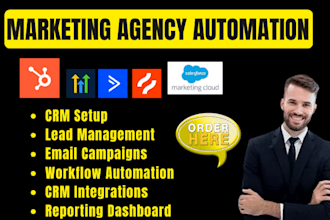 setup set up marketing agency automation software and workflows