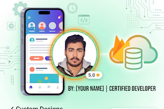 build your flutterflow app with secure firebase or supabase backend
