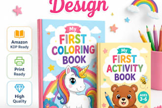 design a princess coloring book