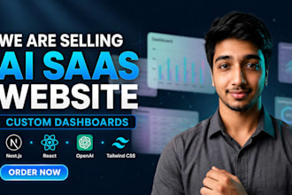 ai saas website,ai dashboard,ai website,ai integration