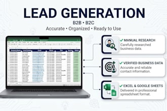 build a targeted b2b lead list