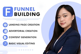 build, clone, or edit your advertorial, sales, and landing pages on funnelish