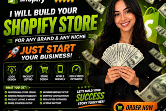 professional shopify store creation, design and setup