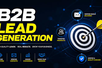 build a targeted b2b lead generation list for startups