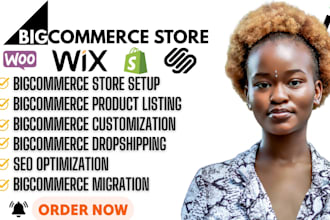 setup bigcommerce website from bigcommerce SEO bigcommerce landing page design