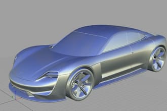 create mechanical automotive cad model product desig concept sheet metal vehicle