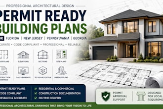 provide permit ready building plans for florida new jersey pennsylvania georgia