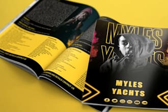 create professional flyer design, one sheet, epk design, speaker kit, dj press