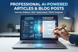 write professional articles and blog posts