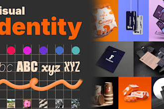 design visual identity for your brand