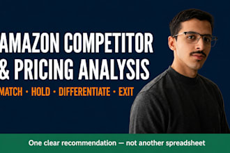 l do amazon competitor and pricing analysis for your ecommerce store
