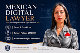 draft terms and conditions and privacy policy for your mexican website