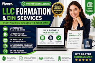 do llc formation, llc registration and ein for your US business