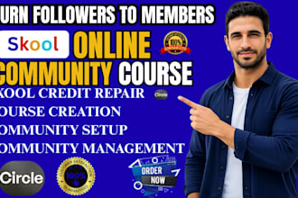 skool community promotion, skool setup, increase membership, circle so setup