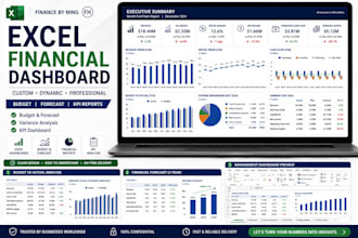 create excel budgets forecasts and financial analysis