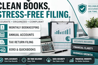do your small business bookkeeping and annual accounts