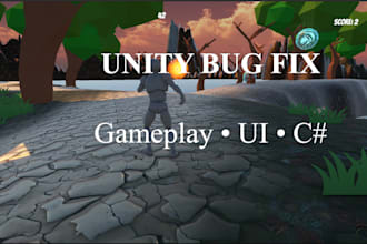 fix bugs and scripts in your unity game