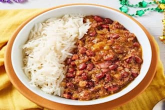 cook rice and beans