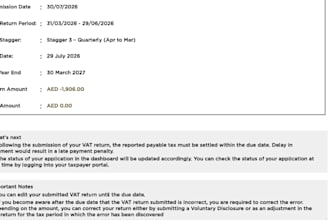 l do uae vat registration corporate tax and wps filing
