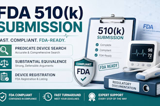 prepare your fda 510k premarket submission for medical devices