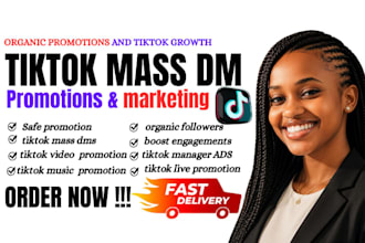do tiktok promotion for organic followers growth and engagement