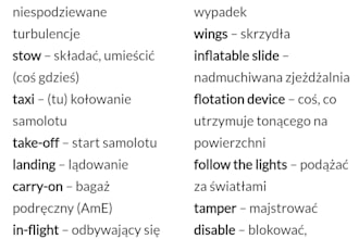 translate english to polish and polish to english