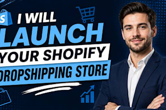 launch your shopify dropshipping store