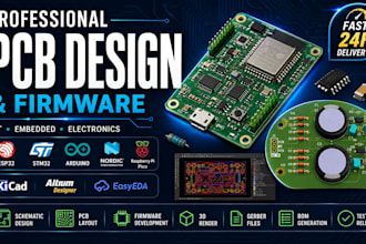 design and develop iot devices embedded systems rf design from schematic to pcb