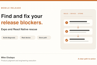 diagnose and rescue your expo react native app