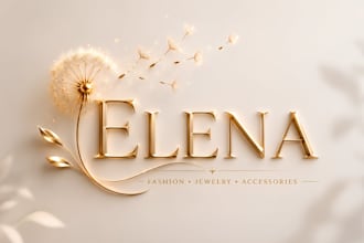create luxury fashion, boutique logo and brand identity