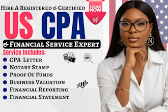 write cpa comfort letter, mortgage letter, profit and loss