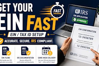 get your ein tax id number fast for your business