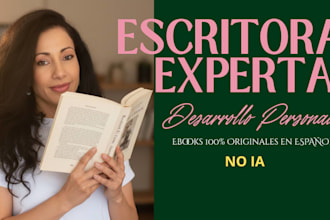 write a personal development ebook in spanish
