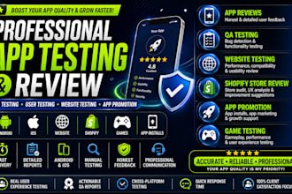 do mobile app promotion, app install, andriod, ios app rating review