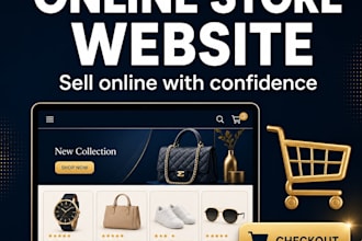 build an online store for your products