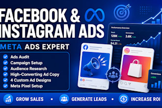 setup and optimize facebook ads campaign ads manager meta audit instagram ads