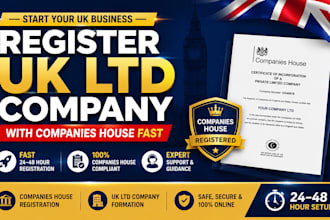 register UK ltd company with companies house fast