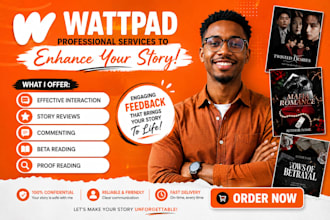 read and comment on your wattpad story inkitt, ao3 story with genuine feedback