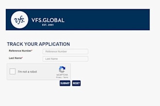 develop booking appointment bot,vfs bot,booking bot,vfs appointment